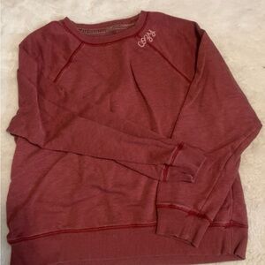 American Eagle Outfitters Cozy Red Sweatshirt